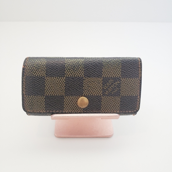 Pre-owned Louis Vuitton Damier Ebene 4 Key Holder - Picture 7 of 16